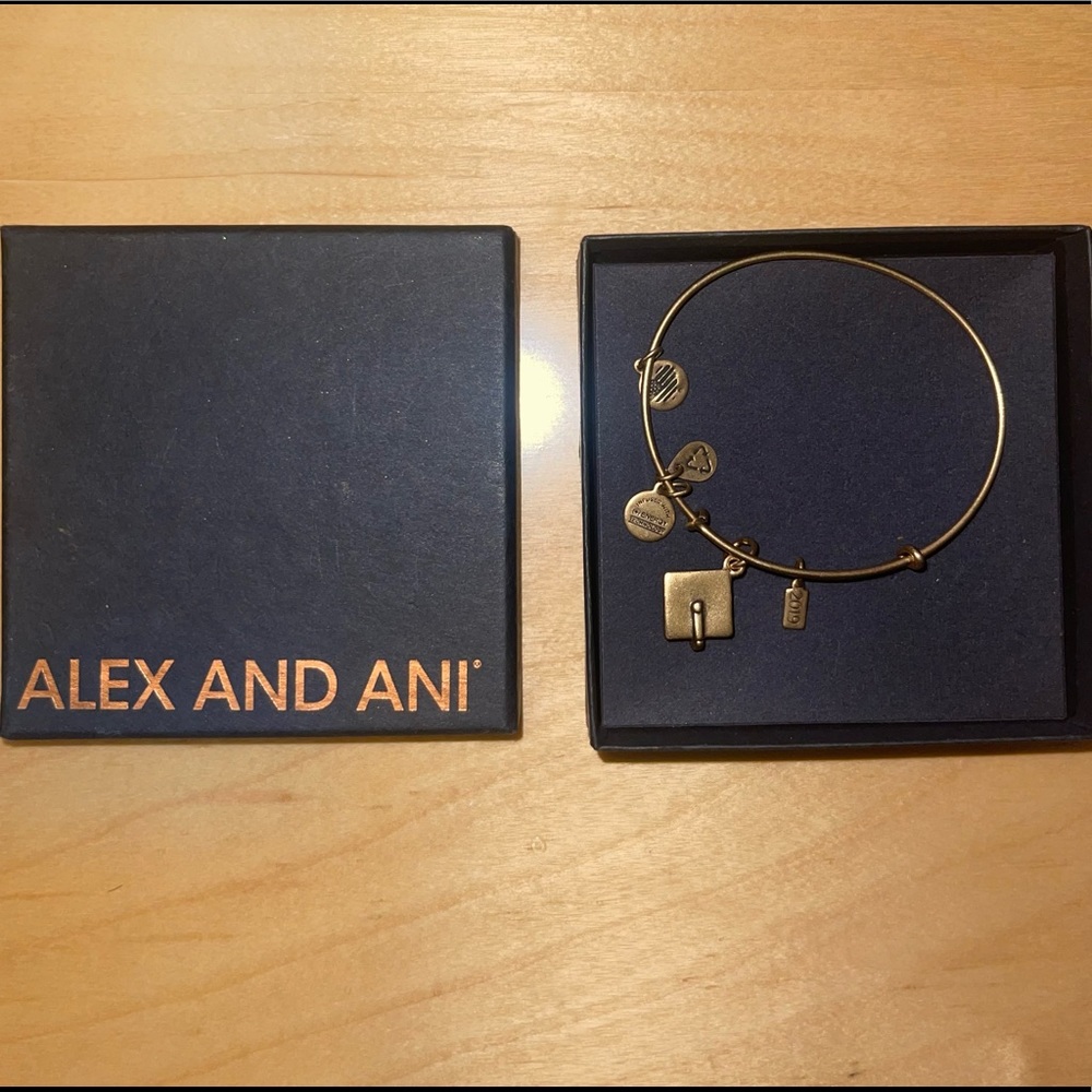 2019 Graduation Cap Alex & Ani Bracelet